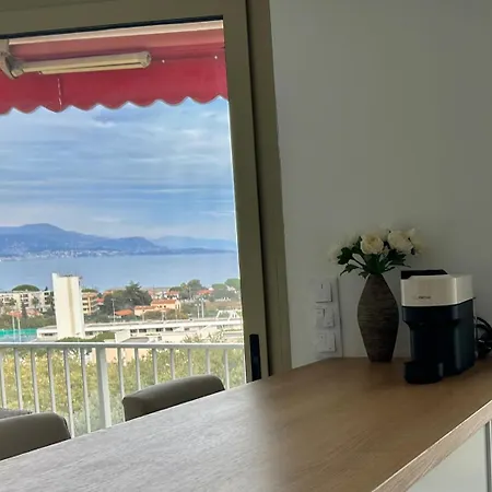 Superbe 2 Pieces Vue Mer, Piscine, Parking Apartment Antibes