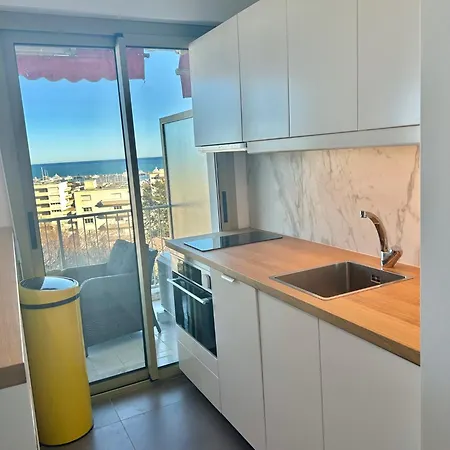 Apartment Superbe 2 Pieces Vue Mer, Piscine, Parking
