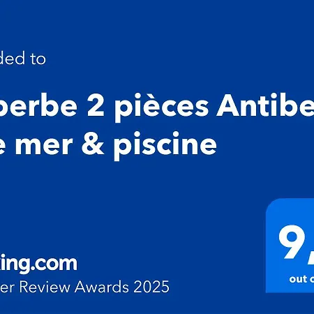 Superbe 2 Pieces Vue Mer, Piscine, Parking Apartment *