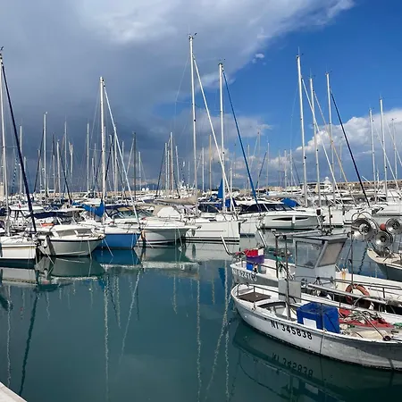 Superbe 2 Pieces Vue Mer, Piscine, Parking Apartman Antibes