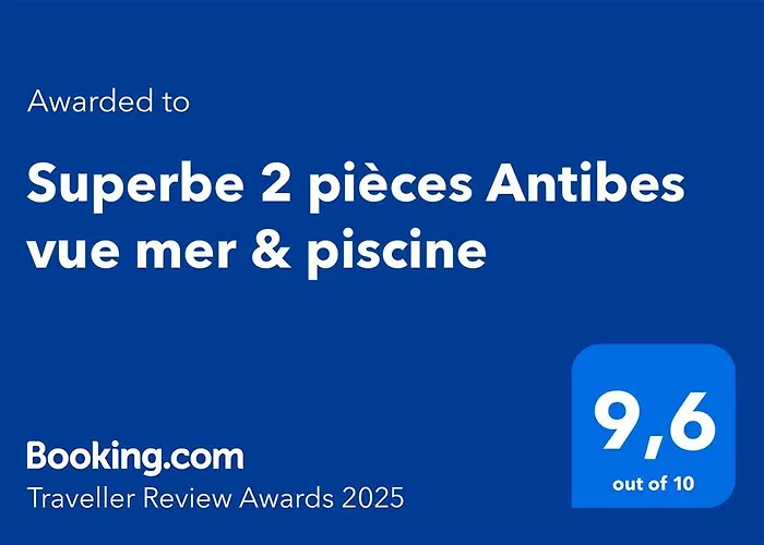 Superbe 2 Pièces Vue Mer, Piscine, Parking Appartement *